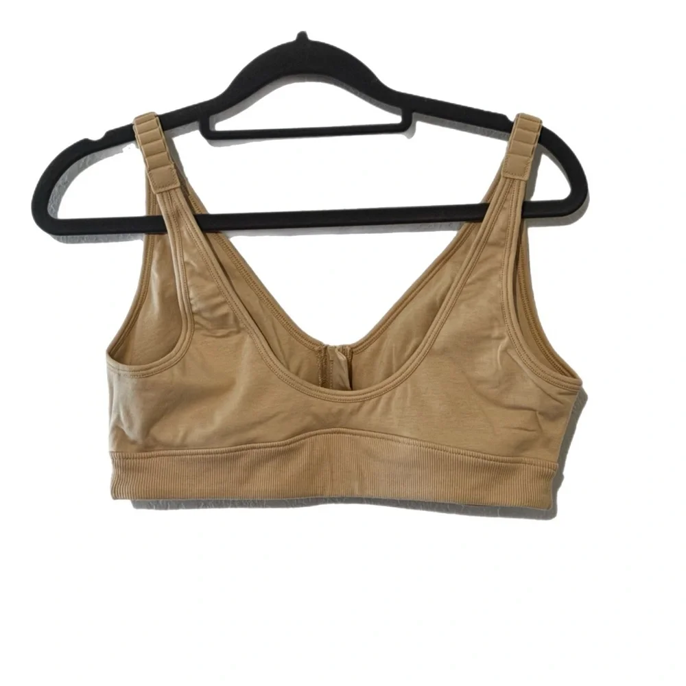 Slick Chicks Wireless Zip Front Adaptive Bra - Picture 3 of 6